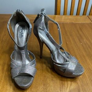 Charlotte Russe sparkle heels
